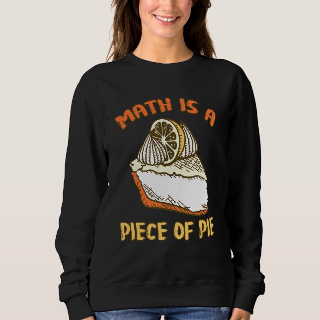 Camiseta Matemática É Um Pedaço De Desenho De Pie Mathemati (Frente)