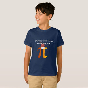 Camiseta Matemática Engraçada Wiz Math Puns Tão Fáceis Quan