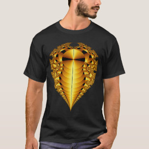 Camiseta Matemática Fracionada como Mandelbrot Fractal