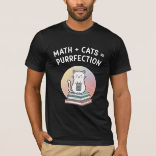 Camiseta Matemática + Gatos = Alimentação