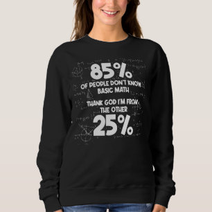 Camiseta Matemática Humor Estudante de Matemática Sarcástic