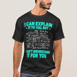 Camiseta Matemática Humor Matemático Professor de Matemátic