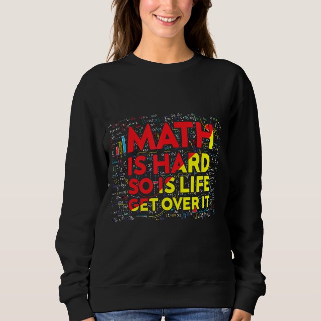 Camiseta Matemática Matemática É Professor Duro De Matemáti (Frente)