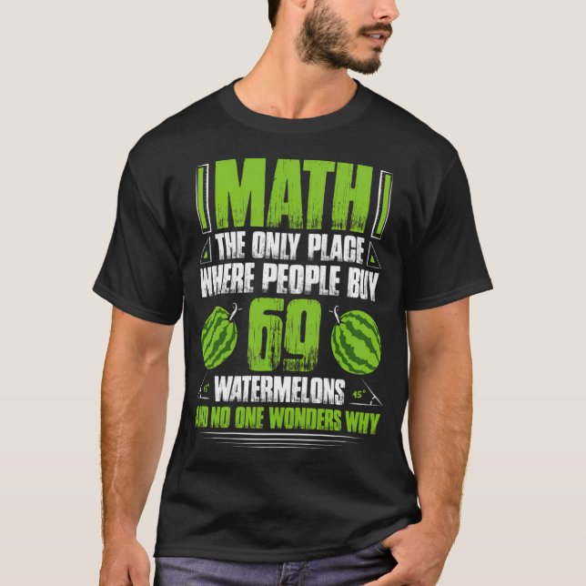 Camiseta Matemática Matemática Matemática Matemática Calcul (Frente)
