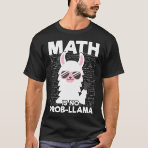 Camiseta Matemática Não É Professor De Matemática Prob-Llam