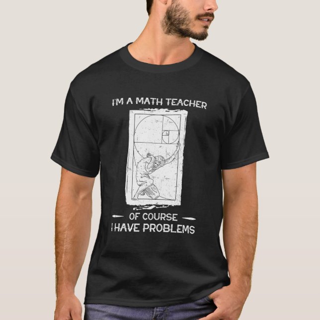 Camiseta Matemática Numérica Dos Espirais De Fibonacci (Frente)
