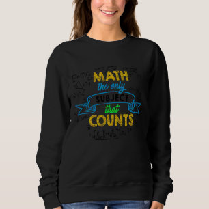 Camiseta Matemática O Único Assunto Que Conta Com O Profess