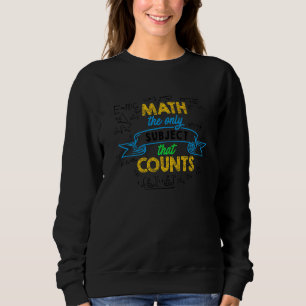 Camiseta Matemática O Único Assunto Que Conta Com O Profess