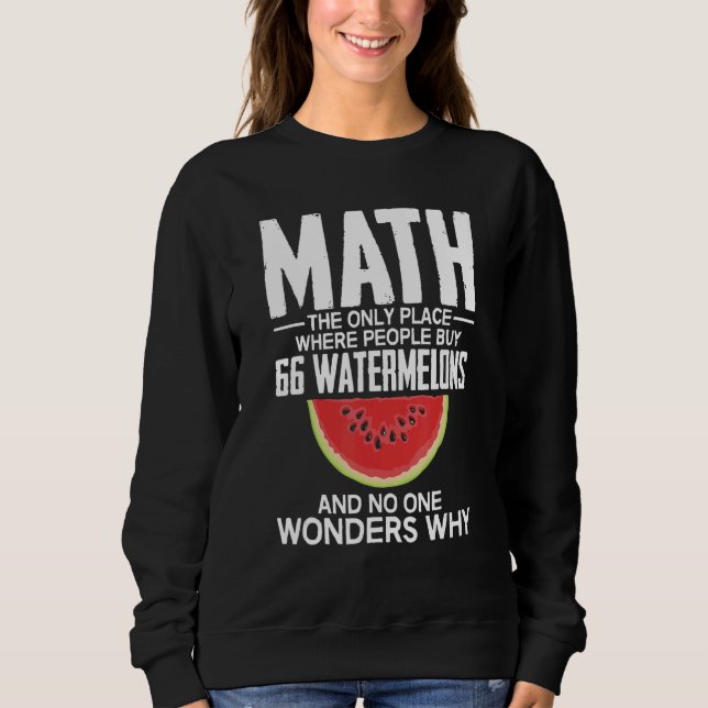Camiseta Matemática o Único Local Onde as Pessoas Compram 6 (Frente)