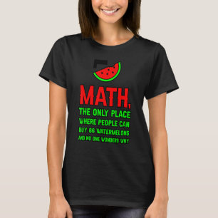 Camiseta Matemática O Único Local Onde As Pessoas Podem Com