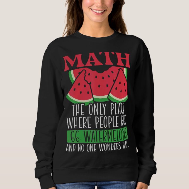 Camiseta Matemática O Único Local Onde O Pessoas Comprar 66 (Frente)