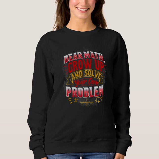 Camiseta Matemática Para Citações Matemáticas Dos Professor (Frente)