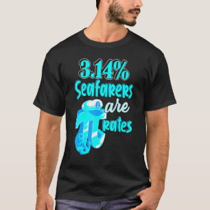 Camiseta Matemática Pi 314 Pirate Pun Parody