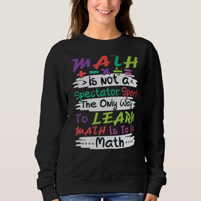 Camiseta Matemática Professor de Matemática Física de Matem (Frente)