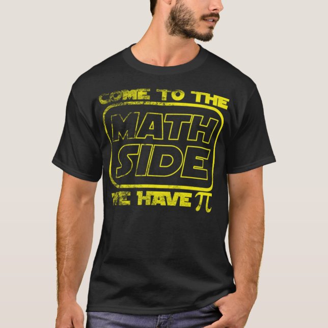 Camiseta Matemática promovida ao tio (Frente)