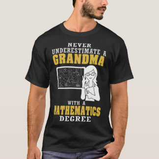 Camiseta Matemática Tina martin vestimenta