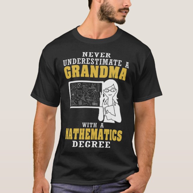 Camiseta Matemática Tina martin vestimenta (Frente)