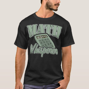 Camiseta Matemática Whisperer Matthematician no ac