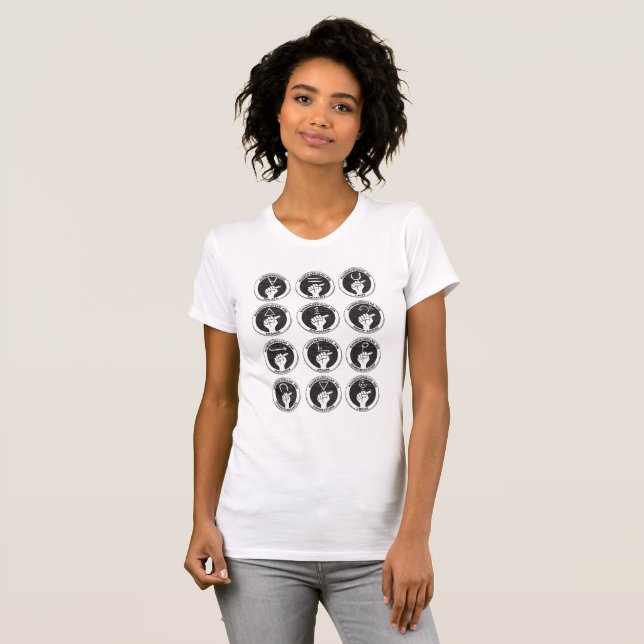 Camiseta Matemáticos para todos, igualdade, unidade... Cami (Frente Completa)