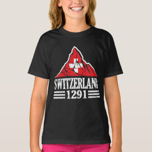 Camiseta Materhorn De Sinalizador De suiça Desde 1291