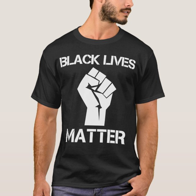 Camiseta matéria da vida negra (Frente)