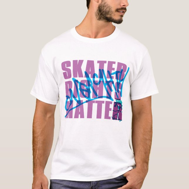 CAMISETA MATÉRIA DE DIREITOS DO SKATER (Frente)