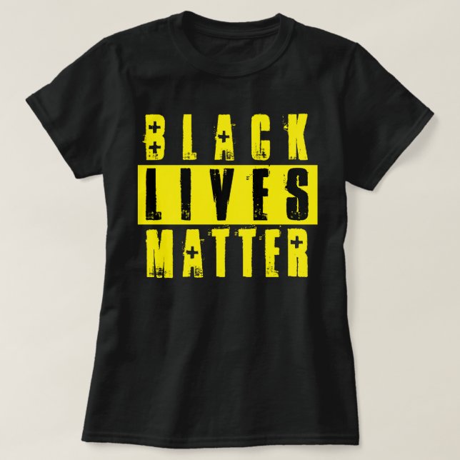 CAMISETA MATÉRIA DE VIDAS NEGRAS (Frente do Design)