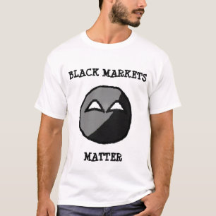 Camiseta Matéria dos mercados negros