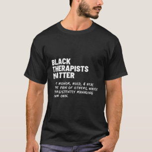 Camiseta Matéria dos Terapistas Pretos