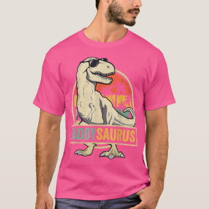 Camiseta Matéria Pai Surus Daddysaurus T Rex Dinosaur