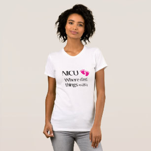 Camiseta Matéria pequena das coisas de NICU