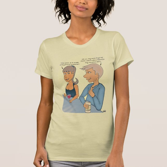 Camiseta Material namorado (Frente)