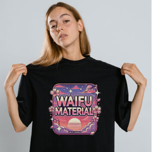Camiseta Material Waifu"