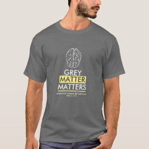 Camiseta Matérias da matéria cinzenta