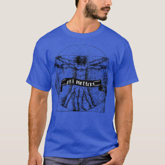 CAMISETA MATÉRIAS DE ARTE HUMANA VITRUANAS
