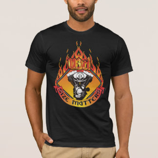 Camiseta Matérias do tamanho - 113 polegadas cúbicas