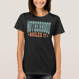 Camiseta Maternidade Acertou É Universitário Piadas Present