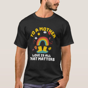 Camiseta Maternidade Amorosa de Criação Inspiradora Mãe Amo