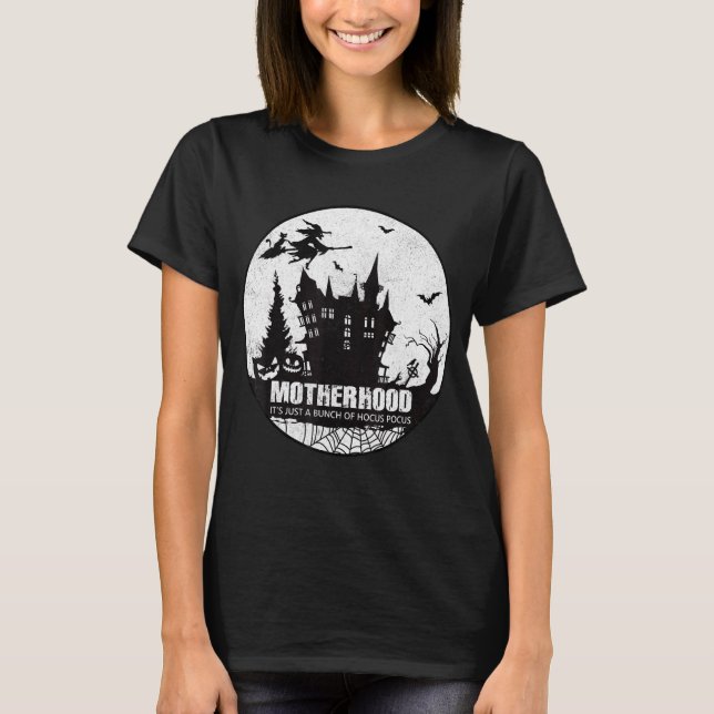 Camiseta Maternidade É só uma casa de Pocus do Hocus (Frente)