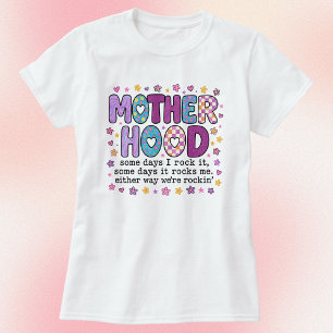 Camiseta Maternidade Em Alguns Dias Eu O Arojo Púrpura Padr