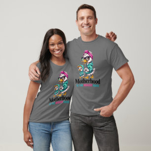 Camiseta Maternidade Mamãe Gansa Dia das Mães