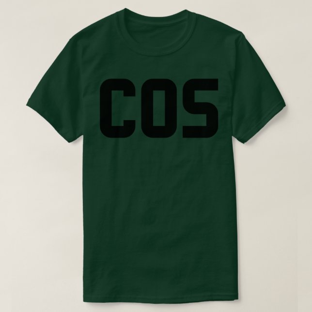 Camiseta Math cos (Frente do Design)