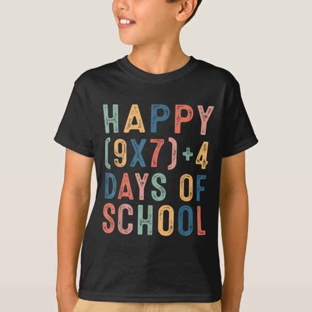 Camiseta Math Formula 67 Days Of School Funny Math Teacher  (Frente)