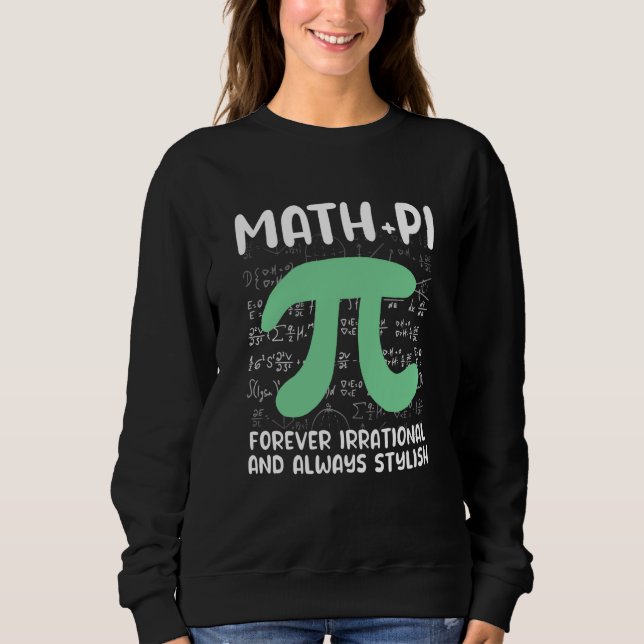 Camiseta Math Joke Irrational Pi Symbol Pi Day Math (Frente)