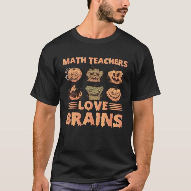 Camiseta Math Loves Brain (Frente)
