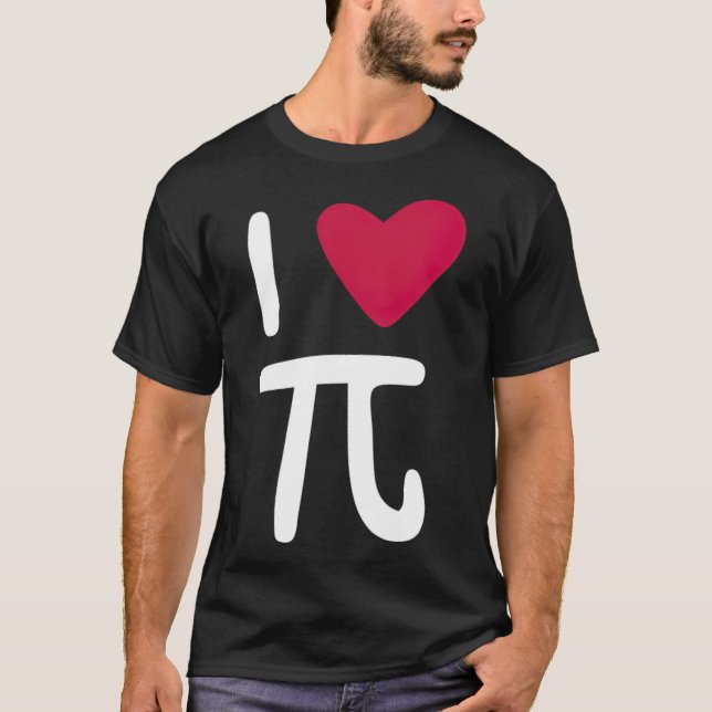 Camiseta Math Pi rodeo tina (Frente)