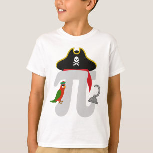 Camiseta Math Pirate com papagaio