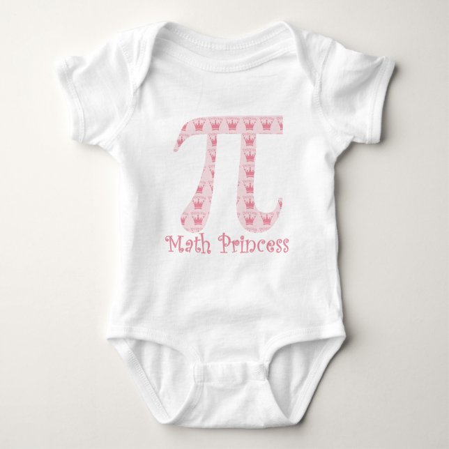 Camiseta Math Princess Pi (Frente)