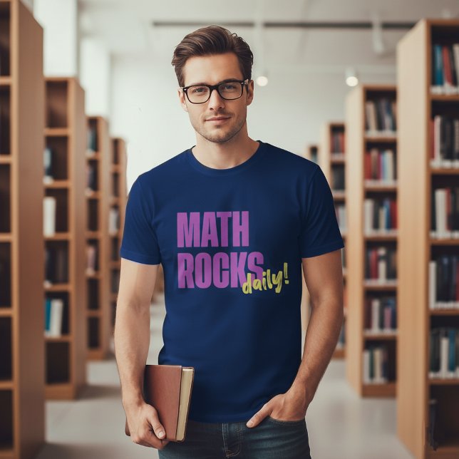 Camiseta Math Rocks Diário (Library)