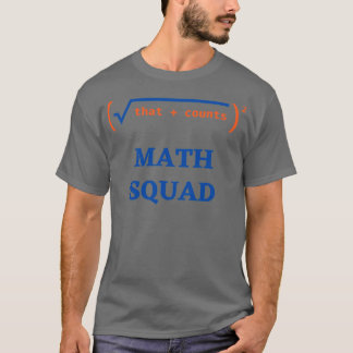Camiseta Math Squad Math amante Math Teacher Gift 2